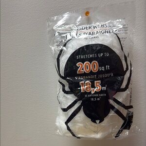 Spider web Halloween decorations